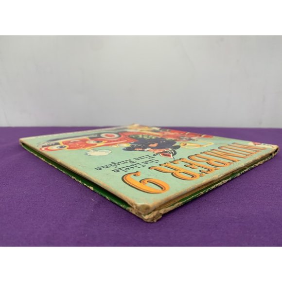 Number Nine The Little Fire Engine 1050 A Rand McNally Book Elf Book FAIR - Picture 4 of 10